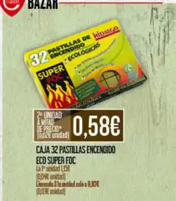Claudio ENCENDIDO Caja 32 pastillas eco super foc oferta