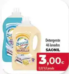 Spar Tenerife Saonil - detergente 46 lavados oferta