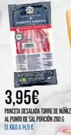 Claudio Panceta desalada torre de nunez al punto de sal oferta