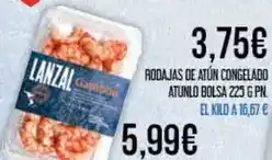 Claudio Lanzal - rodajas de atún congelado atún bolsa oferta