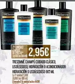 Claudio Tresemmé - treserme champú cuidado clasico oferta