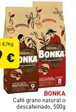 Hiperber BONKA Café grano natural o descafeinado oferta