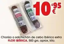 TOP Cash & Carry Flor ibérica - chorizo o salchichon de cebo iberico extra oferta