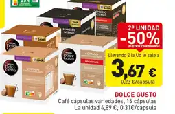 Hiperber DOLCE GUSTO Café cápsulas variedades, 16 cápsulas oferta