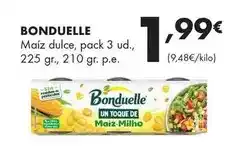 Supermercados Lupa BONDUELLE Maíz dulce oferta