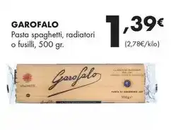Supermercados Lupa GAROFALO Pasta spaghetti, radiatori o fusilli oferta