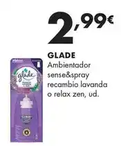 Supermercados Lupa GLADE Ambientador glade sense&spray recambio lavanda o relax zen oferta