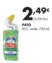 Supermercados Lupa Pato - w.c. verde oferta