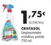 Supermercados Lupa Cristasol - limpiacristales cristalino oferta