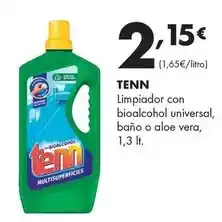 Supermercados Lupa TENN Limpiador con bioalcohol universal, baño o aloe vera oferta