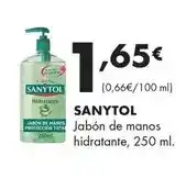Supermercados Lupa Sanytol - jabon de manos hidratante oferta