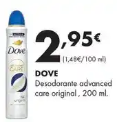 Supermercados Lupa DOVE Desodorante advanced care original oferta