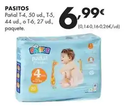 Supermercados Lupa PASITOS Pañal T-4 oferta