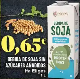 Gadis Ifa eliges - bebida de soja sin azucares anadidos oferta