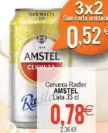 Plenus Supermercados Amstel - cervexa radler oferta