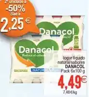 Plenus Supermercados Danacol - iogur liquido natural/sabores oferta