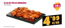 AhorraMas Alas de pollo adobadas oferta