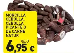Hiperber Morcilla cebolla, cebolla picante o de carne natur oferta