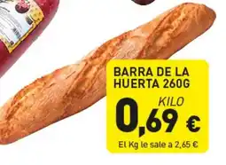 Hiperber Barra de la huerta oferta