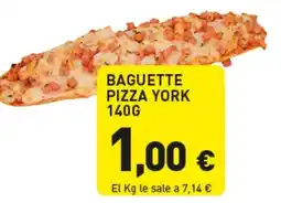 Hiperber Baguette pizza york oferta