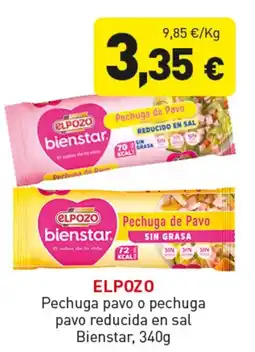 Hiperber ELPOZO Pechuga pavo o pechuga pavo reducida en sal Bienstar oferta