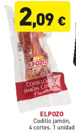 Hiperber ELPOZO Codillo jamón, 4 cortes oferta