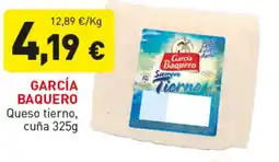 Hiperber GARCÍA BAQUERO Queso tierno, cuña oferta