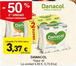 Hiperber DANACOL Yogur x6 oferta