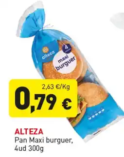 Hiperber ALTEZA Pan Maxi burguer oferta