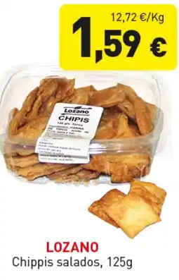Hiperber LOZANO Chippis salados oferta