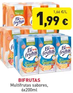 Hiperber BIFRUTAS Multifrutas sabores, oferta