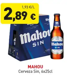 Hiperber MAHOU Cerveza Sin oferta
