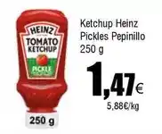 FROIZ Heinz - ketchup pickles pepinillo oferta