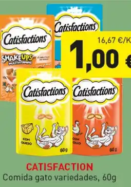 Hiperber CATISFACTION Comida gato variedades oferta