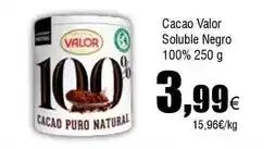 FROIZ Valor - cacao soluble negro oferta