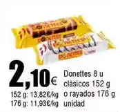 FROIZ Donettes - 8u clasicos o rayados oferta