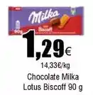 FROIZ Milka - chocolate lotus biscoff oferta