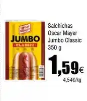 FROIZ Oscar mayer - salchichas jumbo classic oferta