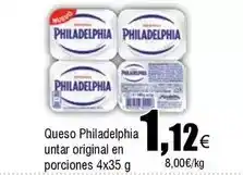 FROIZ Philadelphia - queso untar original en porciones oferta
