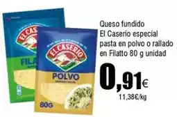FROIZ El caserío - queso fundido especial pasta en polvo o rallado en filatto oferta