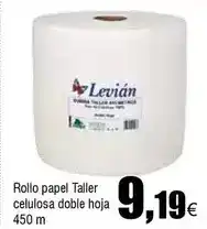 FROIZ Levian - rollo papel taller celulosa doble hoja oferta