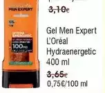 FROIZ L'oréal - gel men expert hydraenergetic oferta