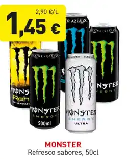Hiperber MONSTER Refresco sabores oferta