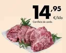 Supermercados Lupa Carrillera de cerdo oferta