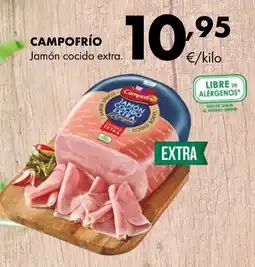 Supermercados Lupa CAMPOFRÍO Jamón cocido extra oferta
