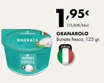 Supermercados Lupa GRANAROLO Burrata fresca oferta