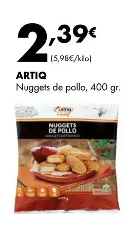 Supermercados Lupa ARTIQ Nuggets de pollo oferta