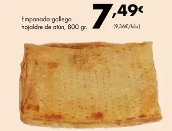 Supermercados Lupa Empanada gallega hojaldre de atún oferta