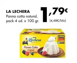 Supermercados Lupa LA LECHERA Panna cotta natural oferta