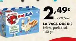 Supermercados Lupa LA VACA QUE RÍE Palitos oferta